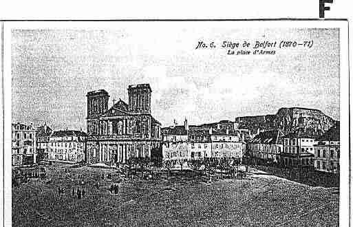 Ville de BELFORT Carte postale ancienne